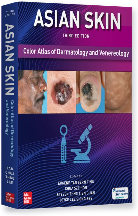 Cover of Asian Skin: Color Atlas of Dermatology and Venereology, Third Edition